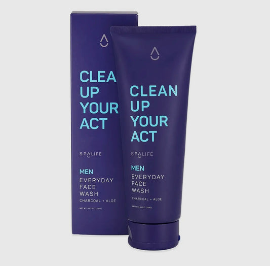 Men's "Clean Up Your Act" Everyday Facial Wash (8.82 oz)